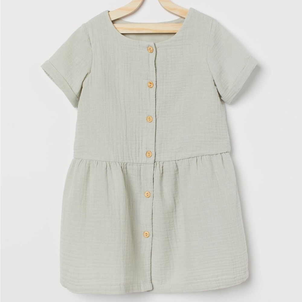 H&M Muslin Organic Cotton Dress. Perfect for the summer days 🌞